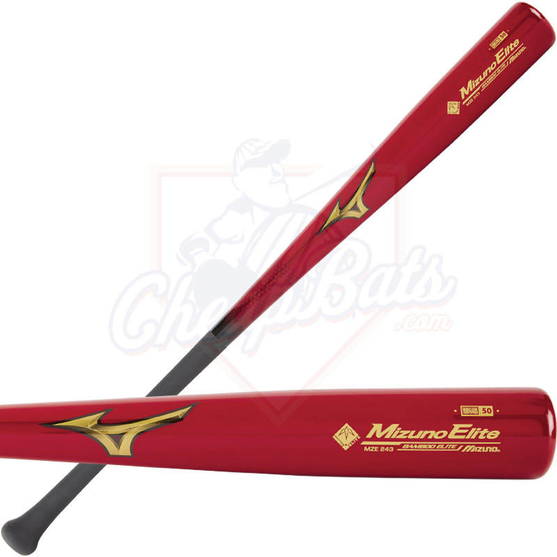 Mizuno Elite MZE243 Composite Bamboo Wood BBCOR Baseball Bat -3oz 340463