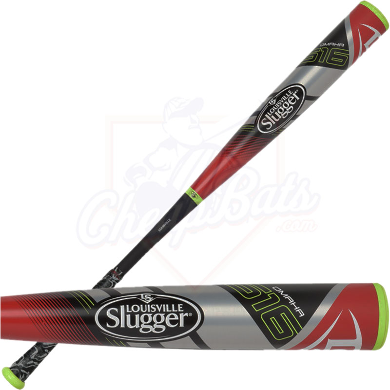 2016 Louisville Slugger OMAHA 516 Youth Big Barrel Baseball Bat 2 3/4\" -10oz SLO516X