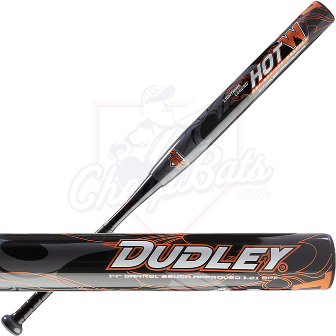 2019 Dudley Lightning Legend HOTW 14" 2PC 34"/25 oz SSUSA Softball Bat DLSR142 