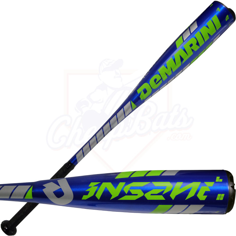 2016 DeMarini INSANE Youth Big Barrel Baseball Bat 2 3/4\" -10oz WTDXINZ-16