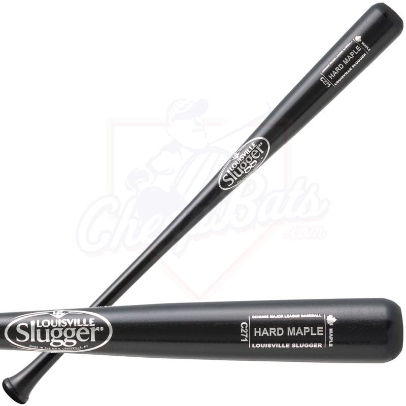 Louisville Slugger C271 Hard Maple Wood Baseball Bat WBHM271-BK