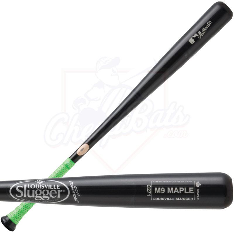 Louisville Slugger M9 Maple C271 Wood Baseball Bat WBM9271-BKL