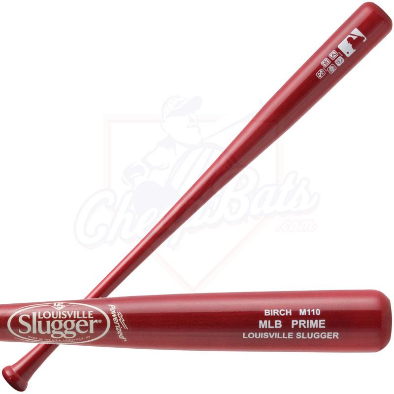 Louisville Slugger MLB Prime Birch M110 Wood Baseball Bat WBVB110-WE