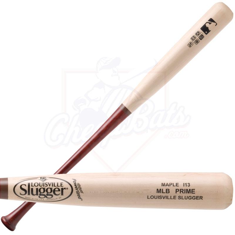 CLOSEOUT Louisville Slugger MLB Authentic Cut I13 Maple Wood Baseball Bat  WBCMI13-BN