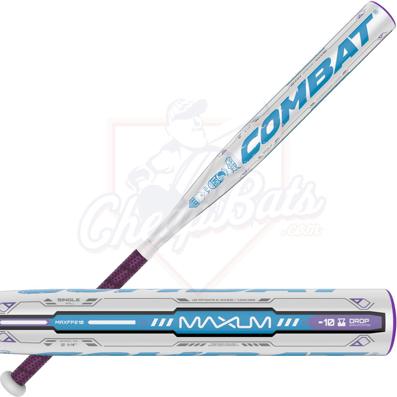 2016 Combat Maxum One-Piece Single-Wall Fastpitch Softball Bat -10oz MAXFP210