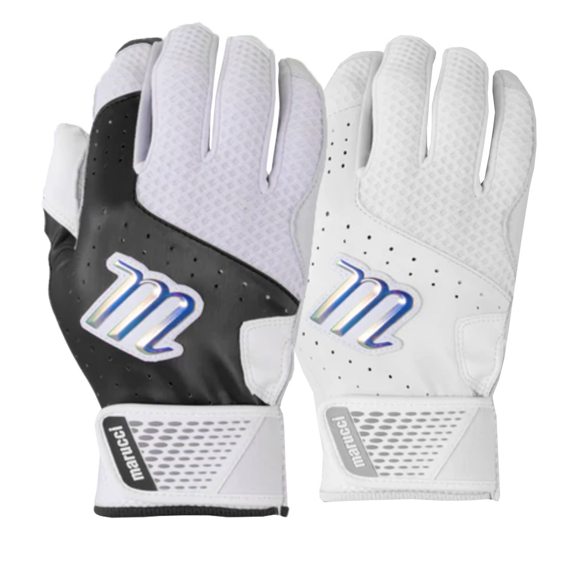 Sizes 1 Pair 2021 Marucci MBGCRST Crest Batting Gloves Adult Various Colors