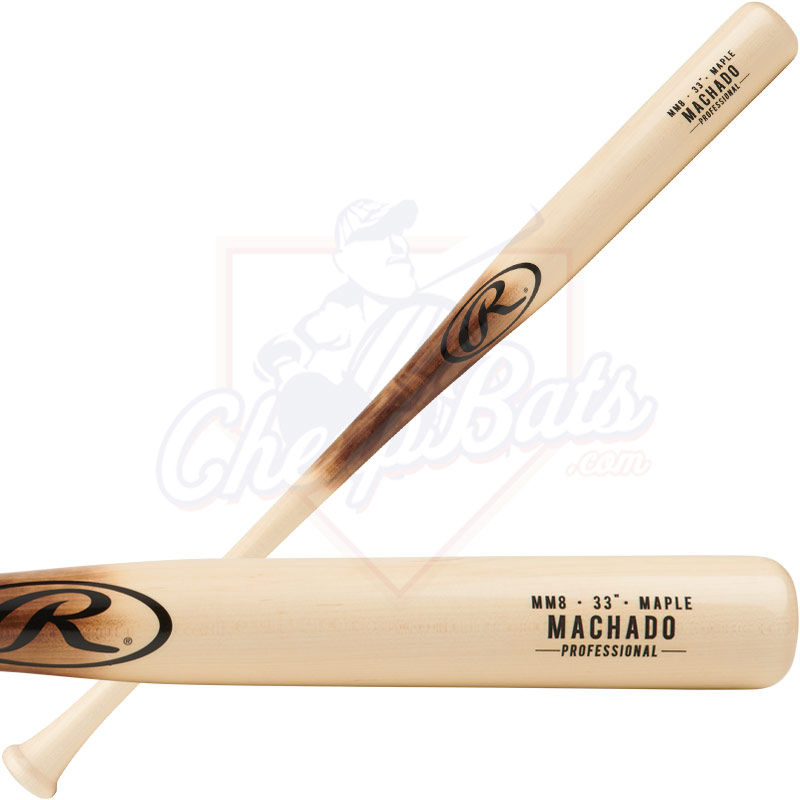 Rawlings Manny Machado Pro Label Maple Wood Baseball Bat MM8PL