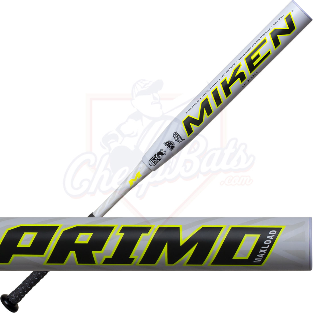 Miken MPMOMU 34/28 Freak Primo Maxload USSSA Softball Bat 14" Barrel 