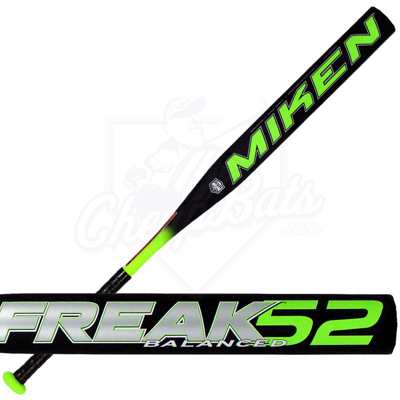 2015 Miken FREAK 52 Slowpitch Softball Bat Balanced ASA 52FKBA