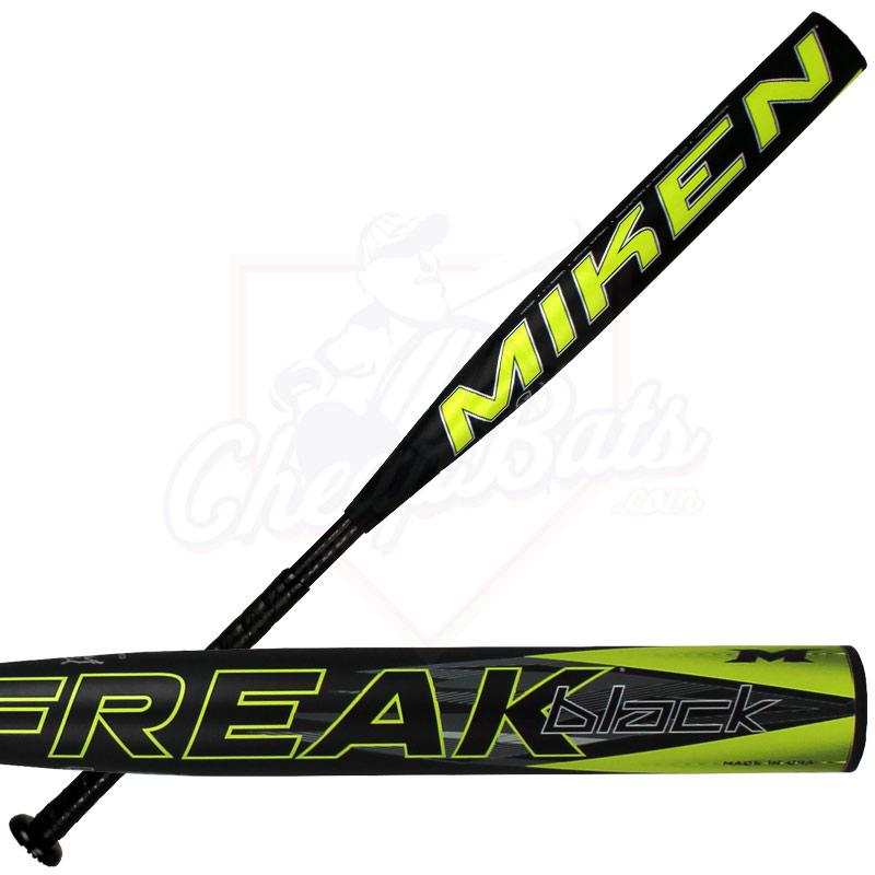 2015 Miken FREAK BLACK Fastpitch Softball Bat -10oz FPFKBK