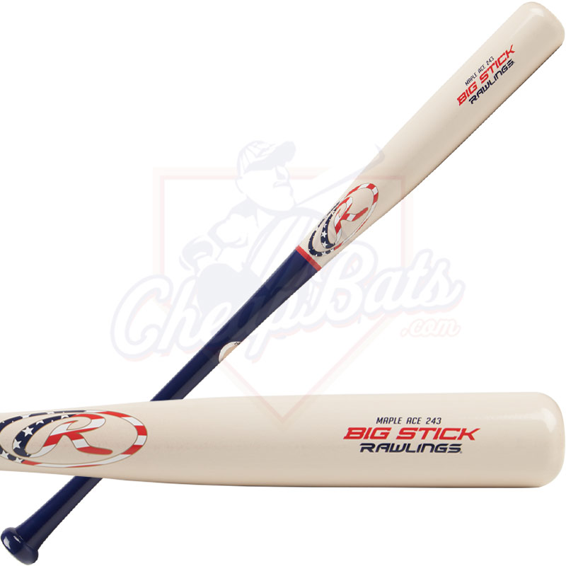 32"/29 Oz environ 822.12 g Rawlings R243MA Maple Ace Big Stick Wood Bat