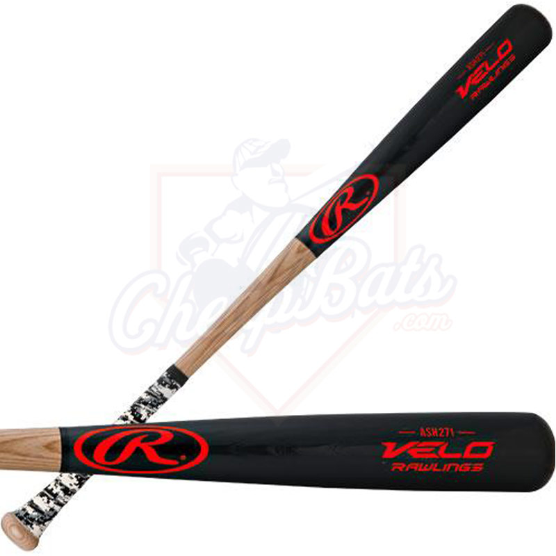 Rawlings Velo Ash Wood Baseball Bat -3oz R271VG