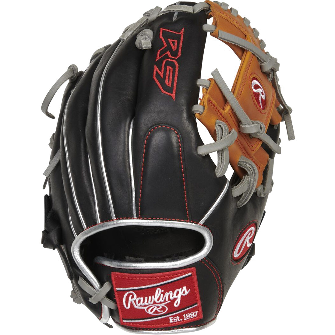 Rawlings R9 Contour Baseball Glove 11.25\" R91125U-2BT