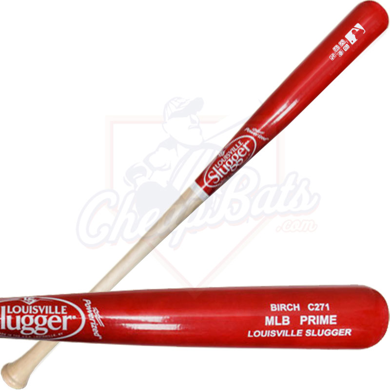 Louisville Slugger MLB Prime Birch C271 Wood Baseball Bat WBVB271-WN