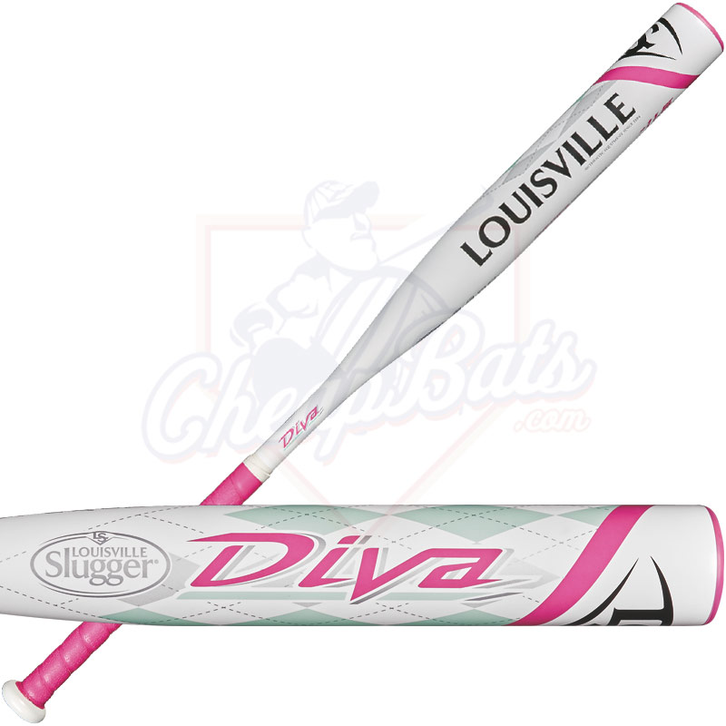 2017 Slugger Diva Fastpitch Softball Bat -11.5oz WTLFPDV171