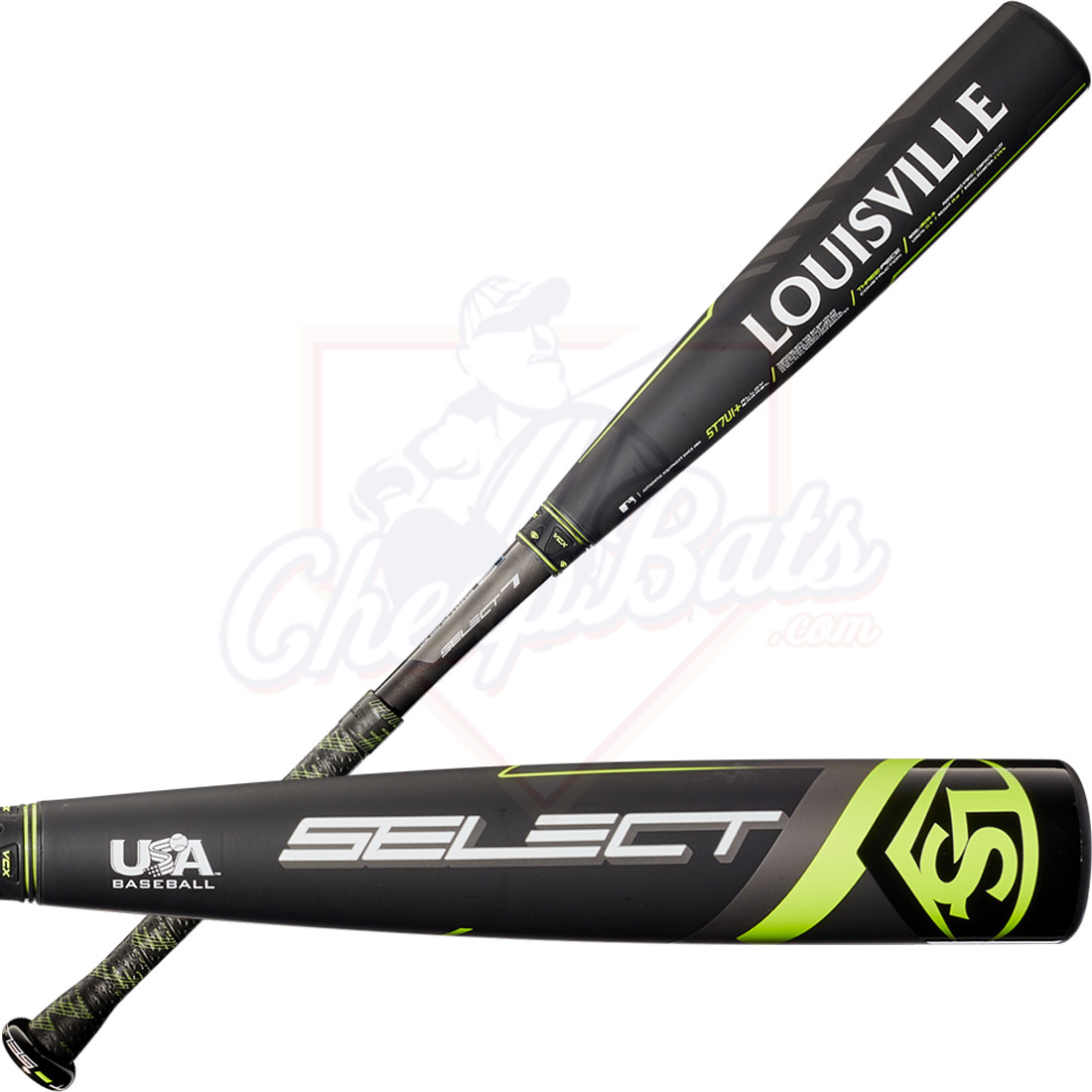 2020 Louisville Slugger Select Youth USA Baseball Bat -8oz WTLUBS7B820