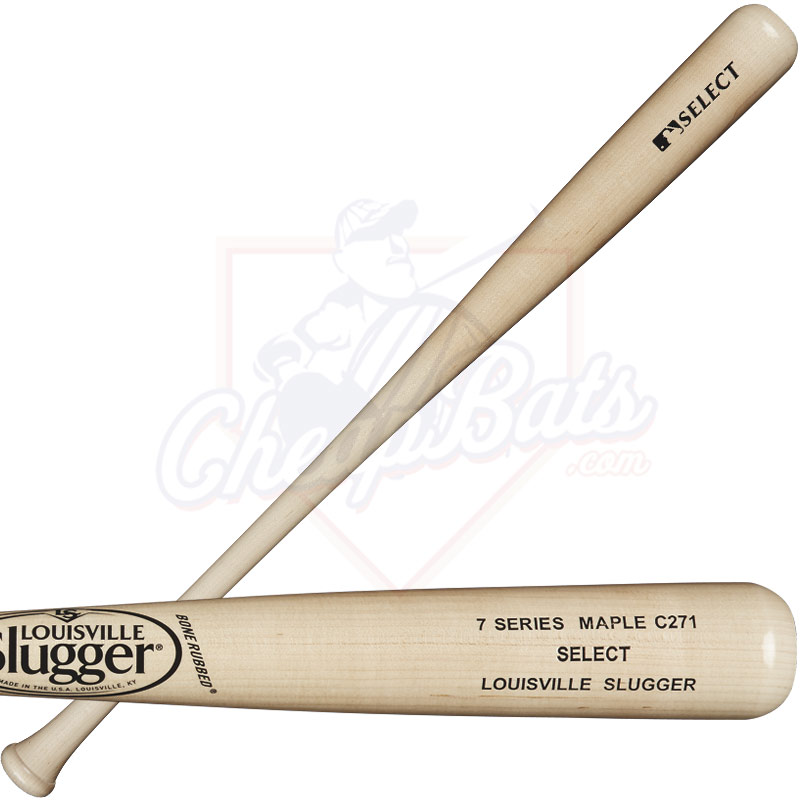 Louisville Slugger C271 Series 7 Select Maple Wood Baseball Bat WTLW7M271A16