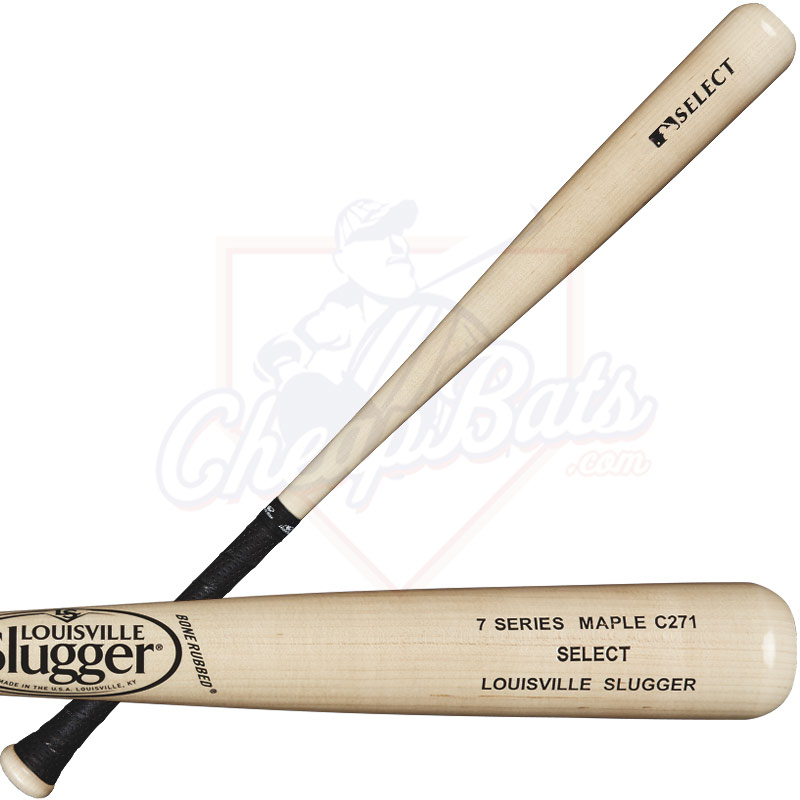 Louisville Slugger C271 Series 7 Select Maple Wood Baseball Bat WTLW7M271A16G