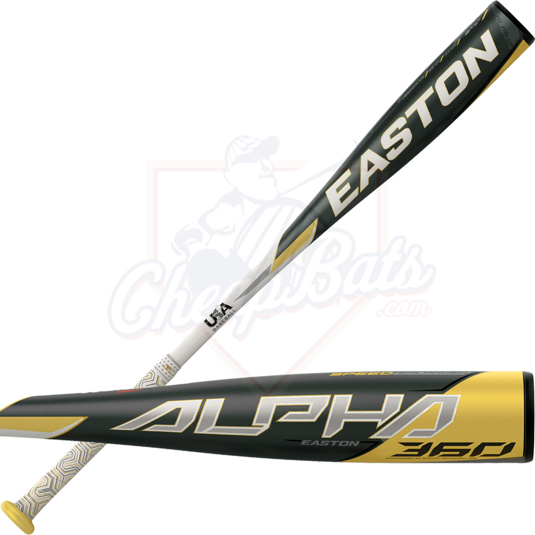 ATAC Alloy EASTON Alpha 360-13 USA Youth Baseball Bat 360 Precision Tuned Increases Barrel Trampoline Speed Cap 2021 Big Barrel 1 Piece Aluminum 
