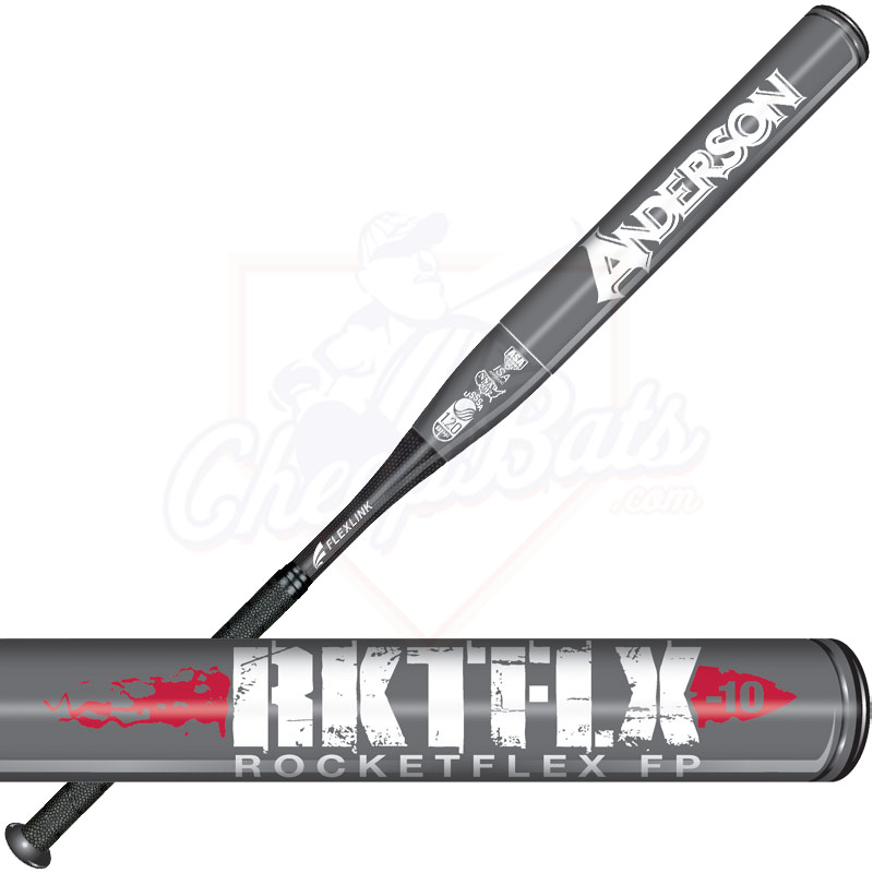 Anderson RocketFlex FP Fastpitch Softball Bat -10oz 017028