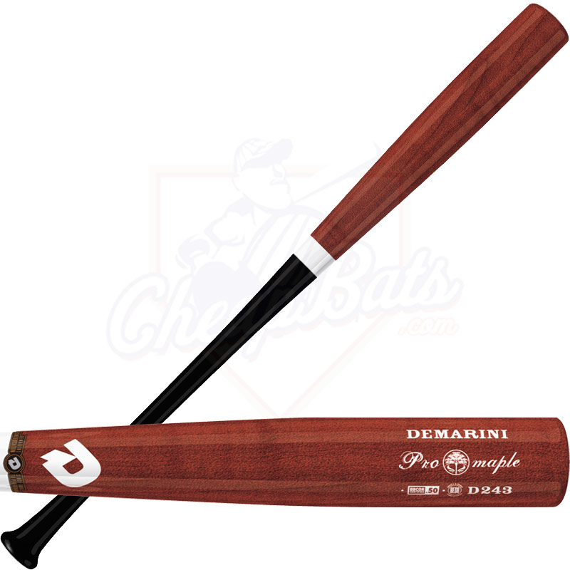 DeMarini D243 Pro Maple Wood Composite BBCOR Baseball Bat -3oz WTDX243BLWA