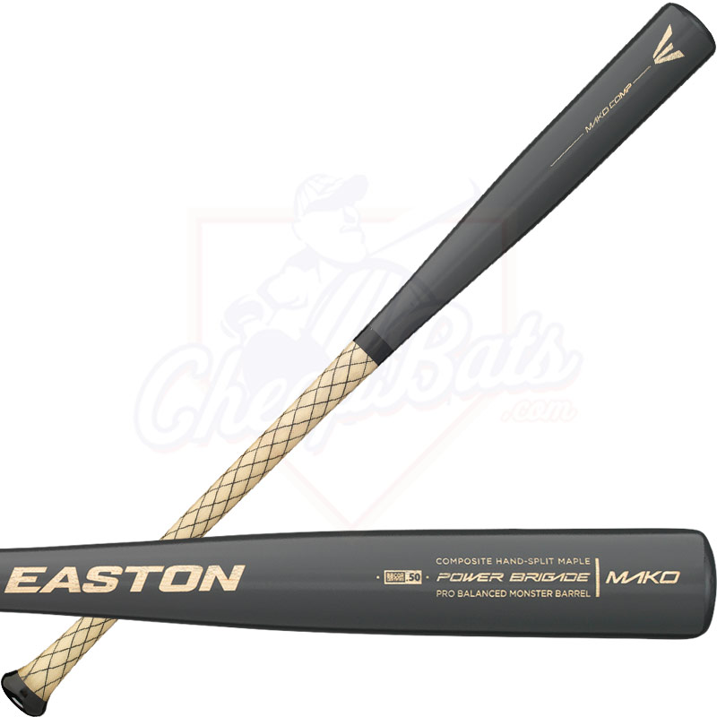 Easton MAKO COMP BBCOR Baseball Bat -3oz Maple Wood Composite