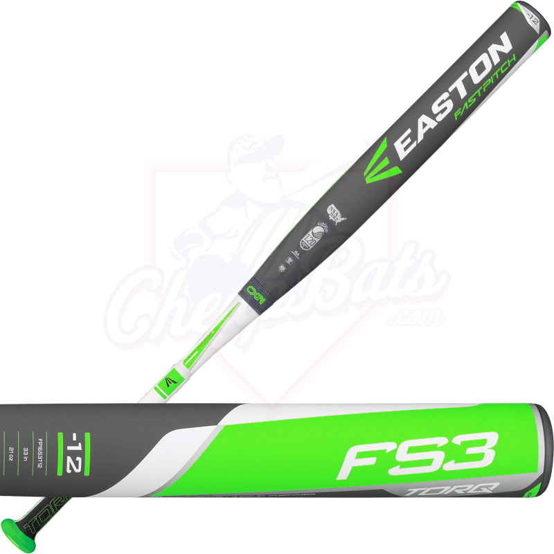 2016 Easton FS3 TORQ Fastpitch Softball Bat Balanced -12oz FP16S3T12