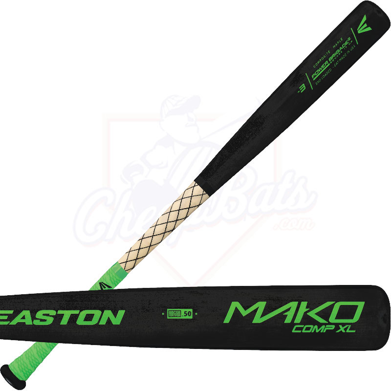 Easton MAKO XL COMPOSITE Wood BBCOR Baseball Bat -3oz A110224