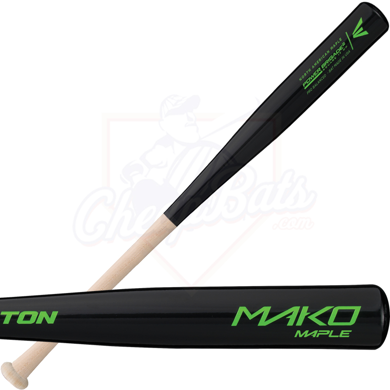 Easton Mako Maple Youth Wood Baseball Bat A110231 (Black Barrel)