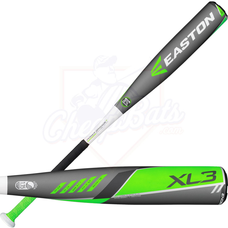 2016 Easton XL3 Youth Big Barrel Baseball Bat -8oz SL16X38