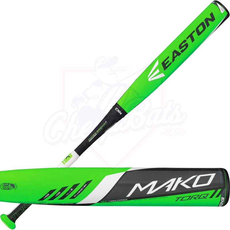 2016 Easton MAKO TORQ Youth Baseball Bat -10oz YB16MKT10