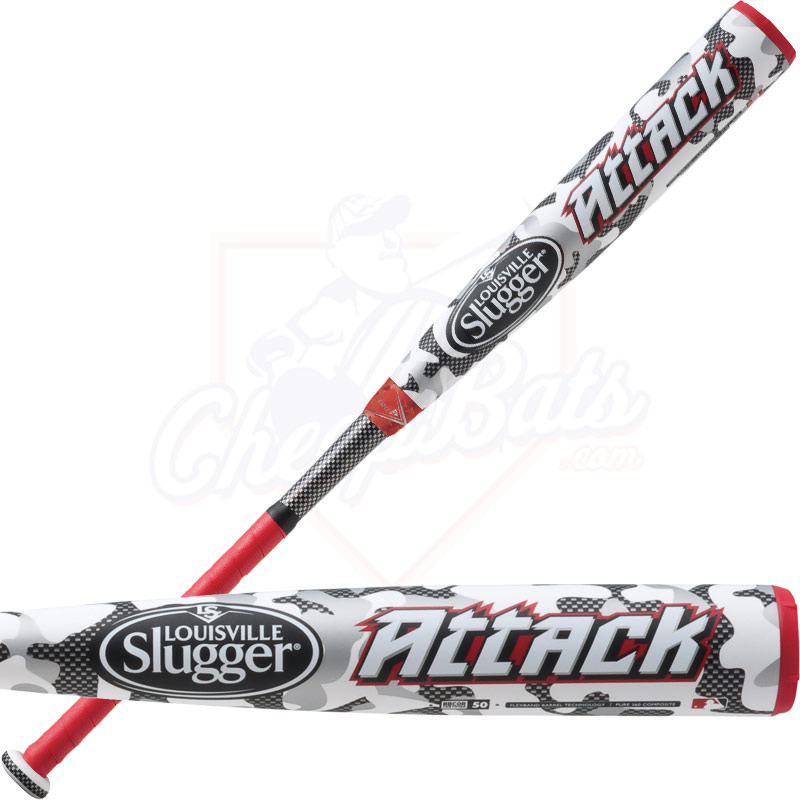 2014 Louisville Slugger Attack BBCOR Baseball Bat -3oz BBAT14-RR
