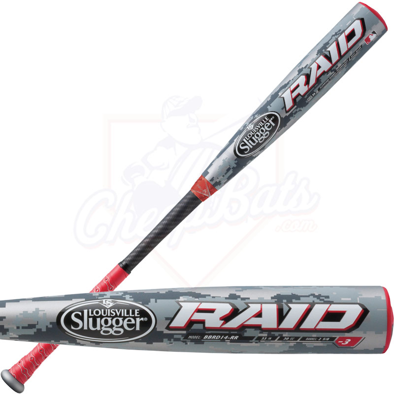 2014 Louisville Slugger RAID BBCOR Baseball Bat -3oz BBRD14-RR