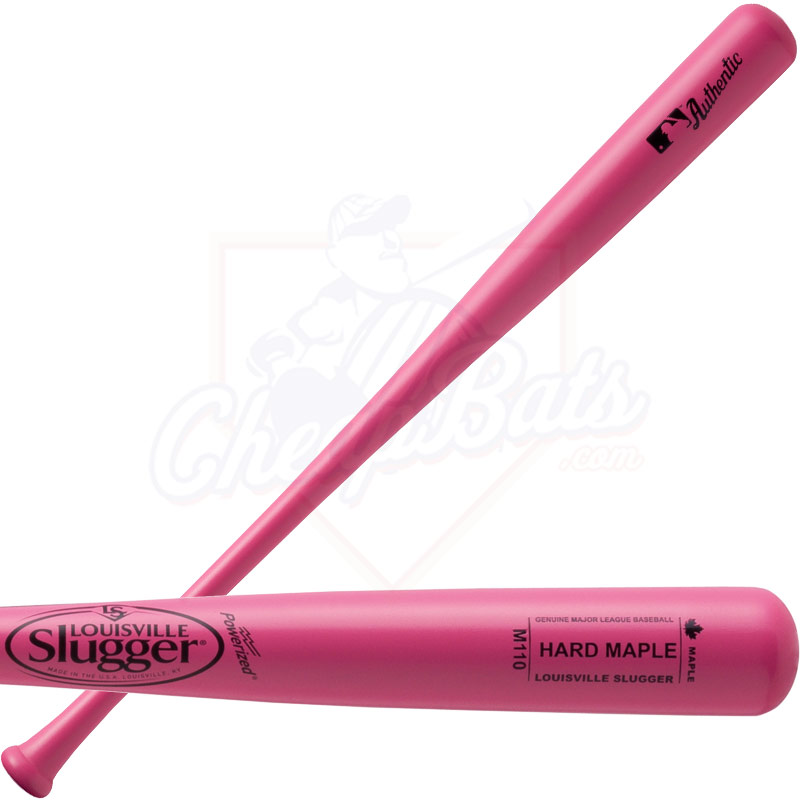 Louisville Slugger M110 Hard Maple Wood Baseball Bat WBHM14-10CPK