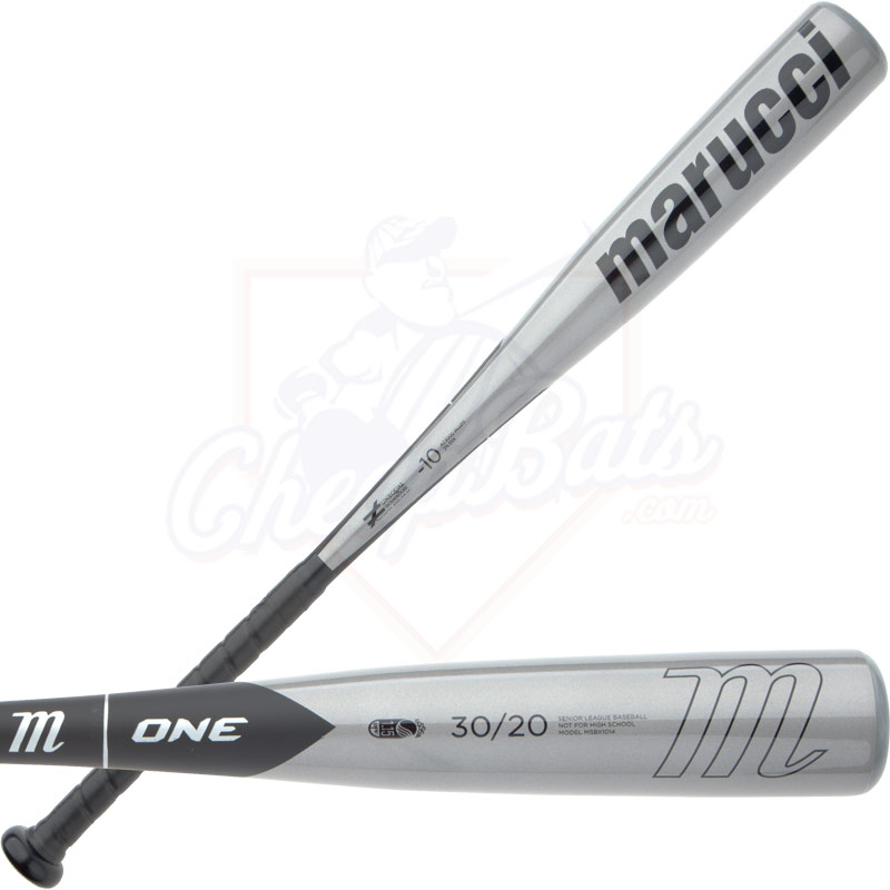 2014 Marucci One Senior Big Barrel Baseball Bat Black MSBX1014 -10oz
