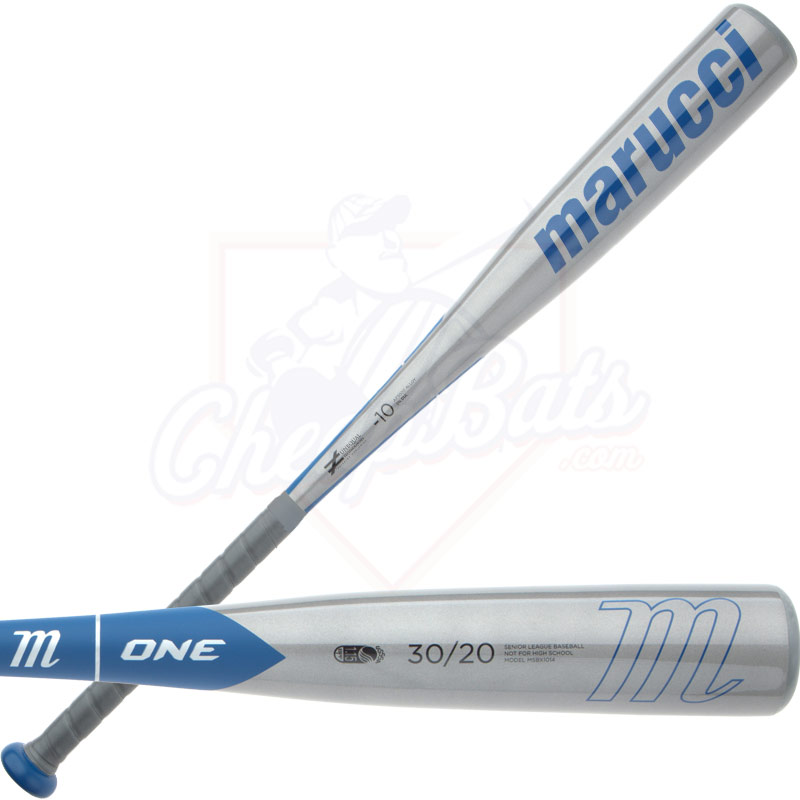 2014 Marucci One Senior Big Barrel Baseball Bat Blue MSBX1014 -10oz