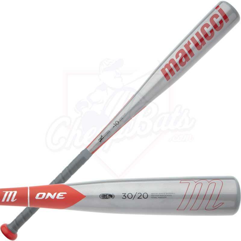 2014 Marucci One Senior Big Barrel Baseball Bat Red MSBX1014 -10oz