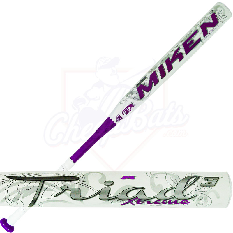 2014 Miken TRIAD 3 XTREME Fastpitch Softball Bat -10oz FPTR10
