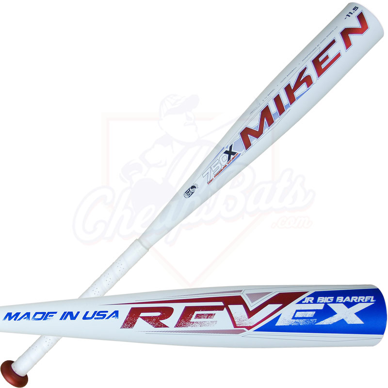 2013 Miken REV-EX Jr. Big Barrel Youth Baseball Bat -11.5oz JREV11