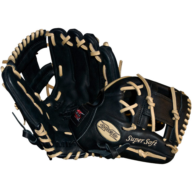 Miken Super Soft Baseball Glove 11.5\" MS115BB