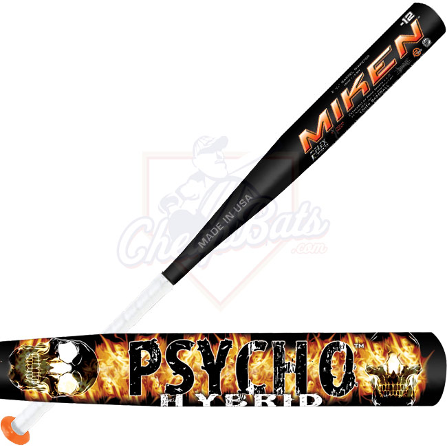 Miken Psycho Hybrid Youth Baseball Bat -12oz. YBPS12