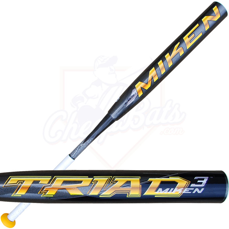 2013 Miken TRIAD 3 Maxload ASA Slowpitch Softball Bat STRIMA