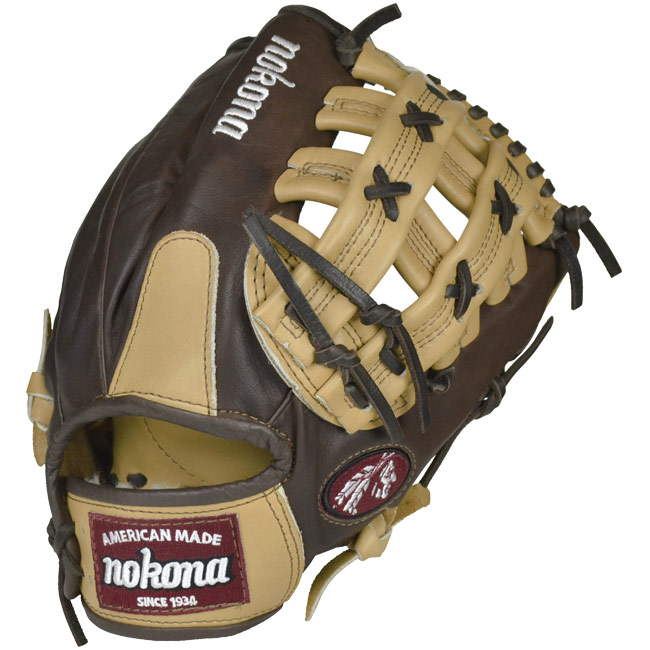 Nokona Buckaroo Baseball Glove AMG1275-K-H (BB-1275H) 12.75\"