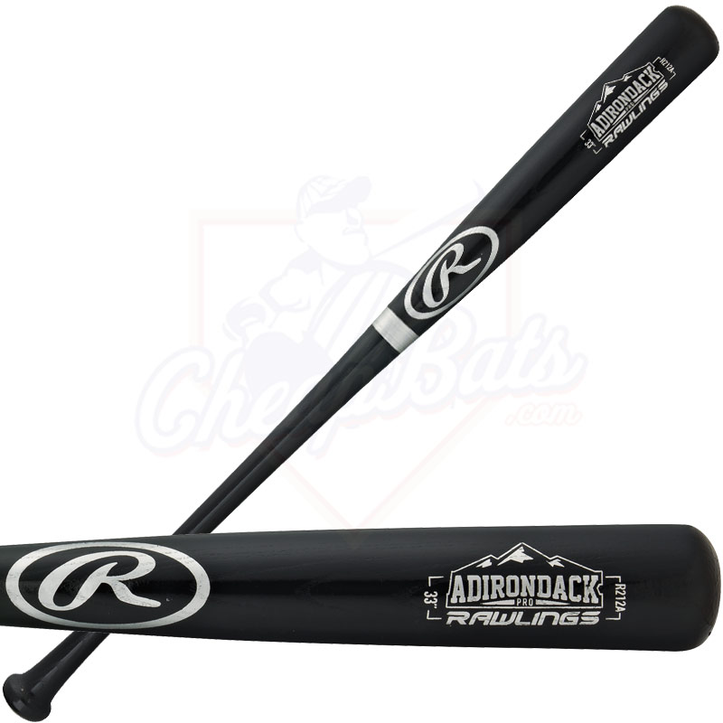 Rawlings R212A Adirondack Black Ash Wood Baseball Bat