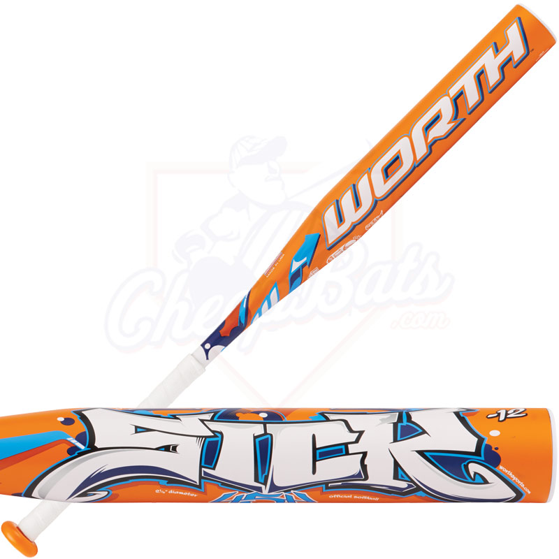 2014 Worth Sick 454 Fastpitch Softball Bat -12oz FPSK12