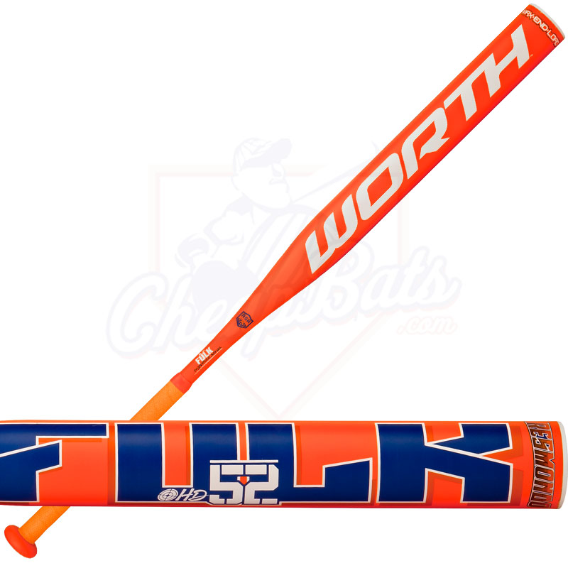 2015 Worth Fulk HD52 Resmondo Slowpitch Softball Bat USSSA SBFHRA