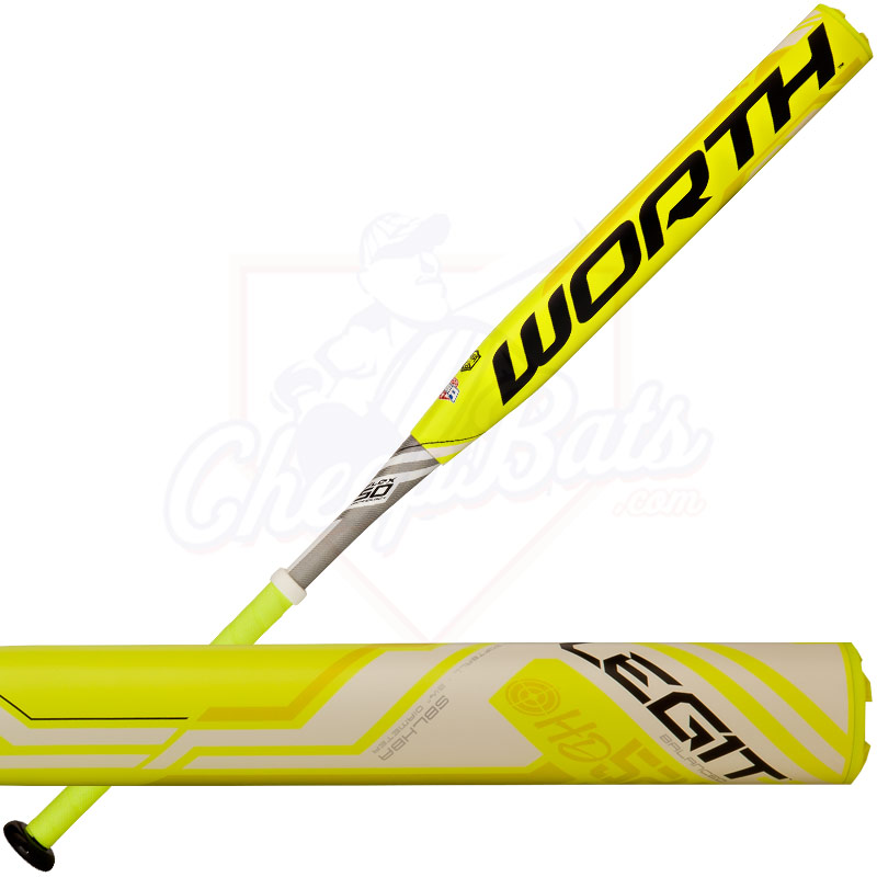 2015 Worth Legit HD52 Slowpitch Softball Bat ASA SBLHBA