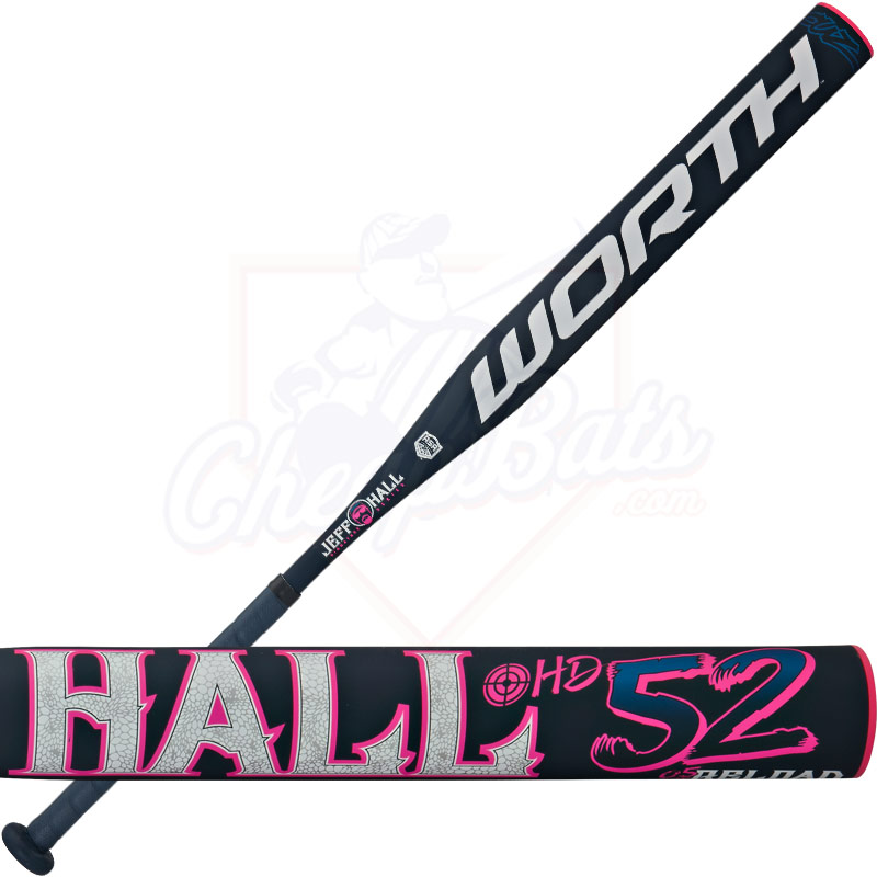 2016 Worth HD52 JEFF HALL Slowpitch Softball Bat ASA End Loaded SBHDJA