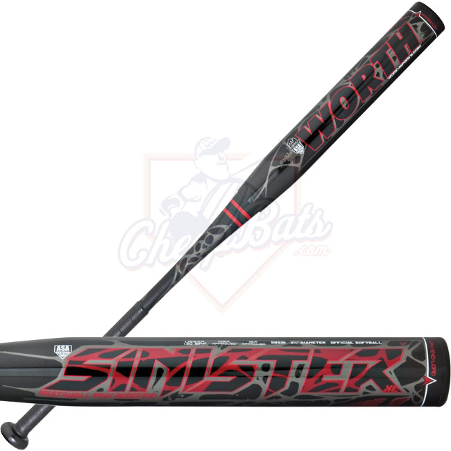 Worth Sinister Slowpitch Softball Bat End Load SBSIN