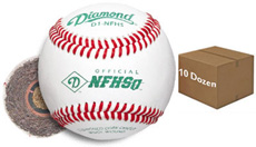 Diamond D1-NFHS Offical NFHS Baseball 10 Dozen